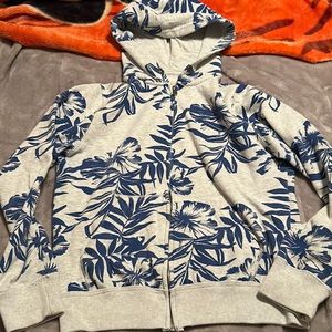 Floral hoodie